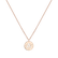 Náhrdelník s diamantom Cut Coins A2