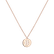 Náhrdelník s diamantom Cut Coins B2