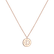 Náhrdelník s diamantom Cut Coins D2