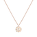 Náhrdelník s diamantom Cut Coins O2