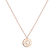 Náhrdelník s diamantom Cut Coins Q2