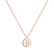 Náhrdelník s diamantom Cut Coins R2