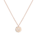 Náhrdelník s diamantom Cut Coins W2