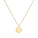 Náhrdelník s diamantom Cut Coins A2