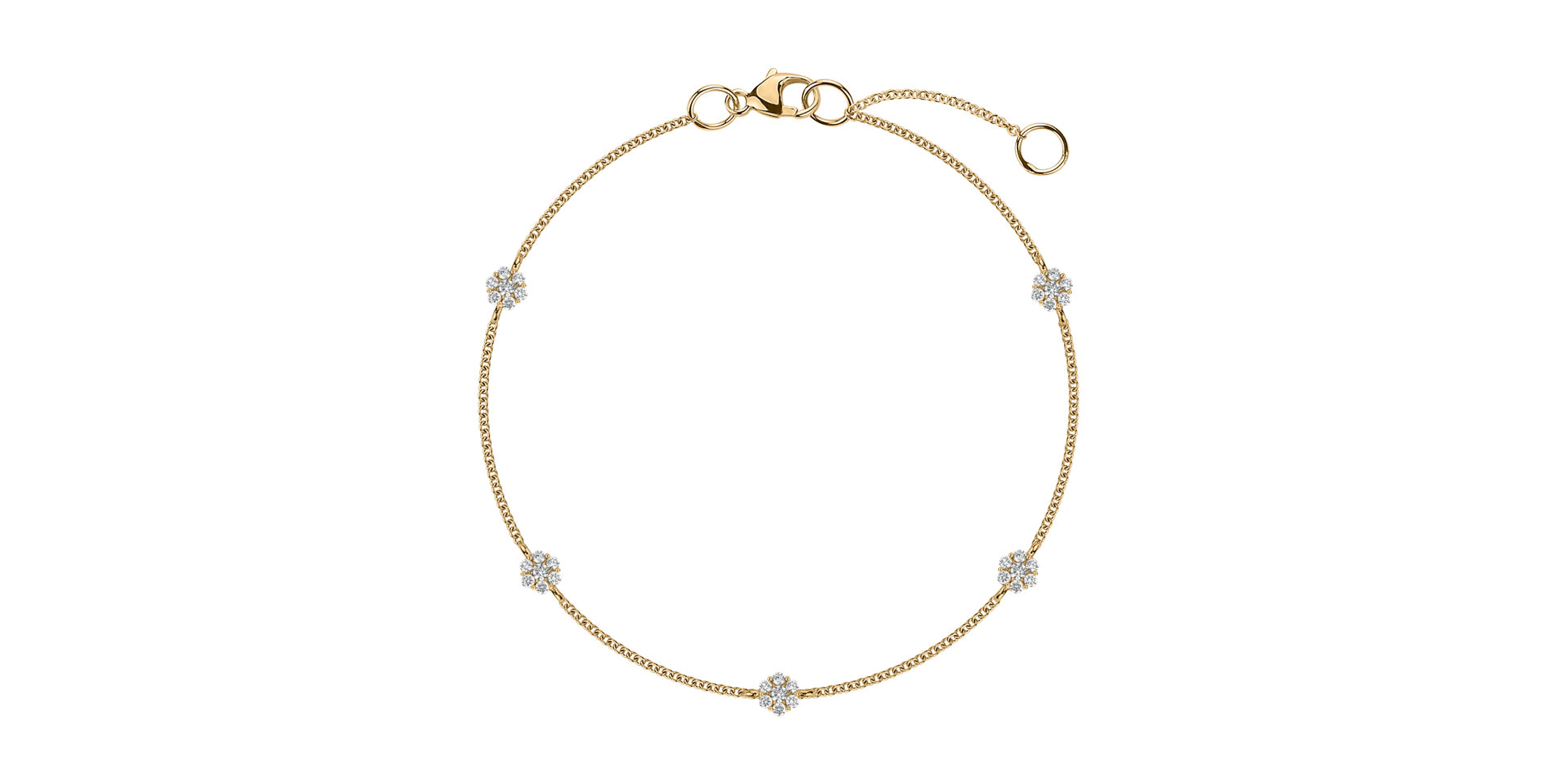 Náramok s diamantmi Evening Sky