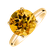 Prsteň s citrínom Bonbon2