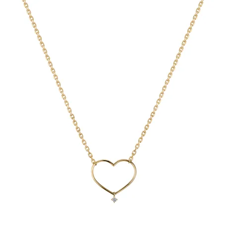 Náhrdelník s diamantom Desperate Heart