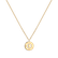 Náhrdelník s diamantom Cut Coins O2