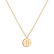 Náhrdelník s diamantom Cut Coins R2