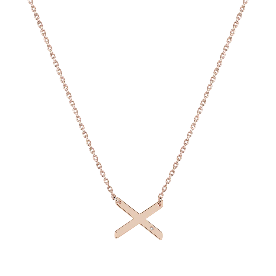 Náhrdelník s diamantom Big Laser Line X