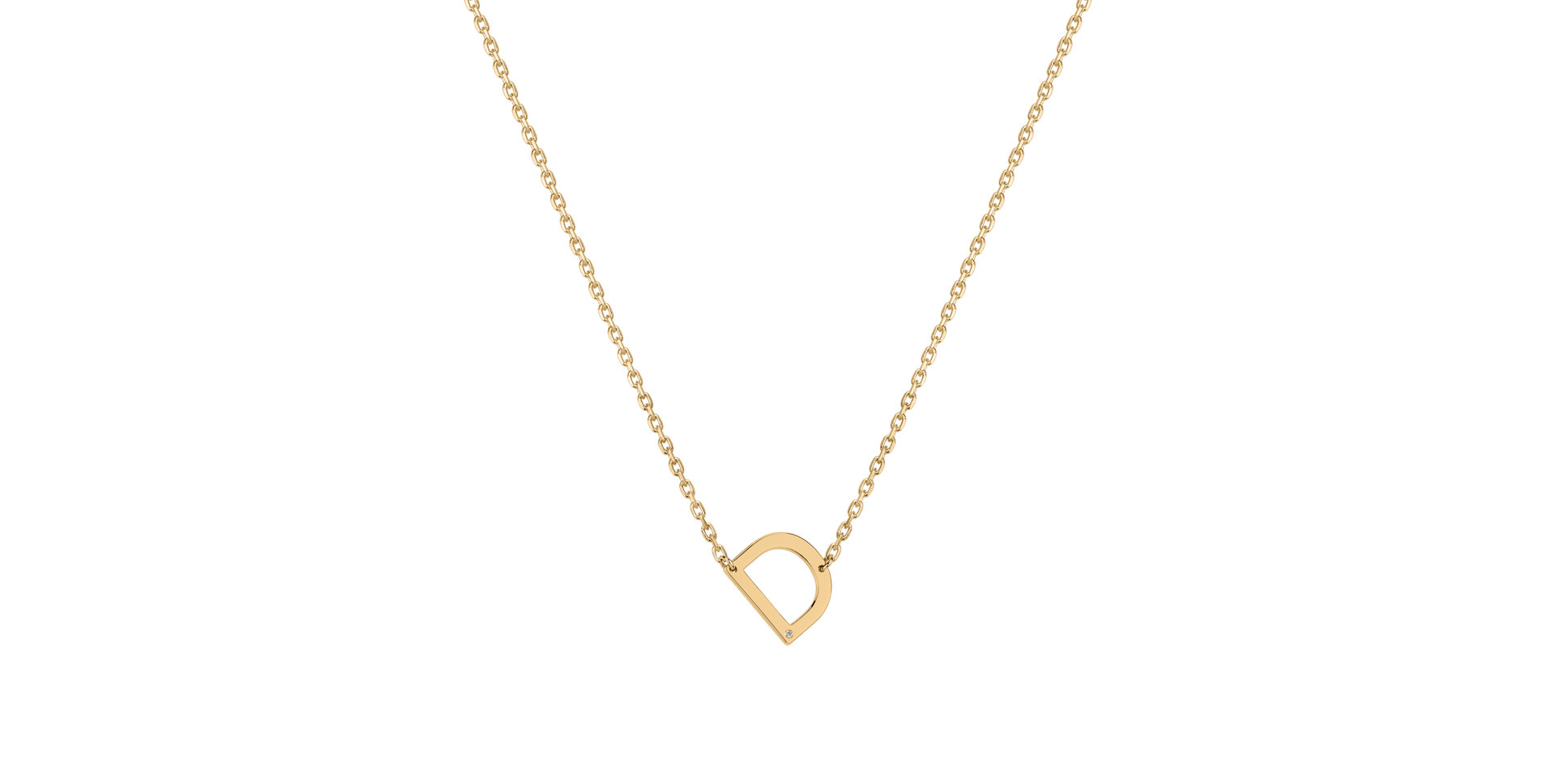 Náhrdelník s diamantom Big Laser Line D