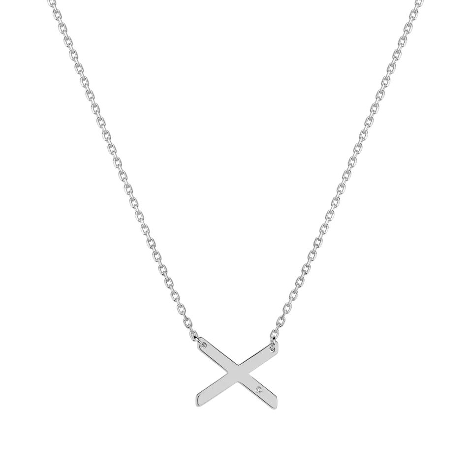 Náhrdelník s diamantom Big Laser Line X