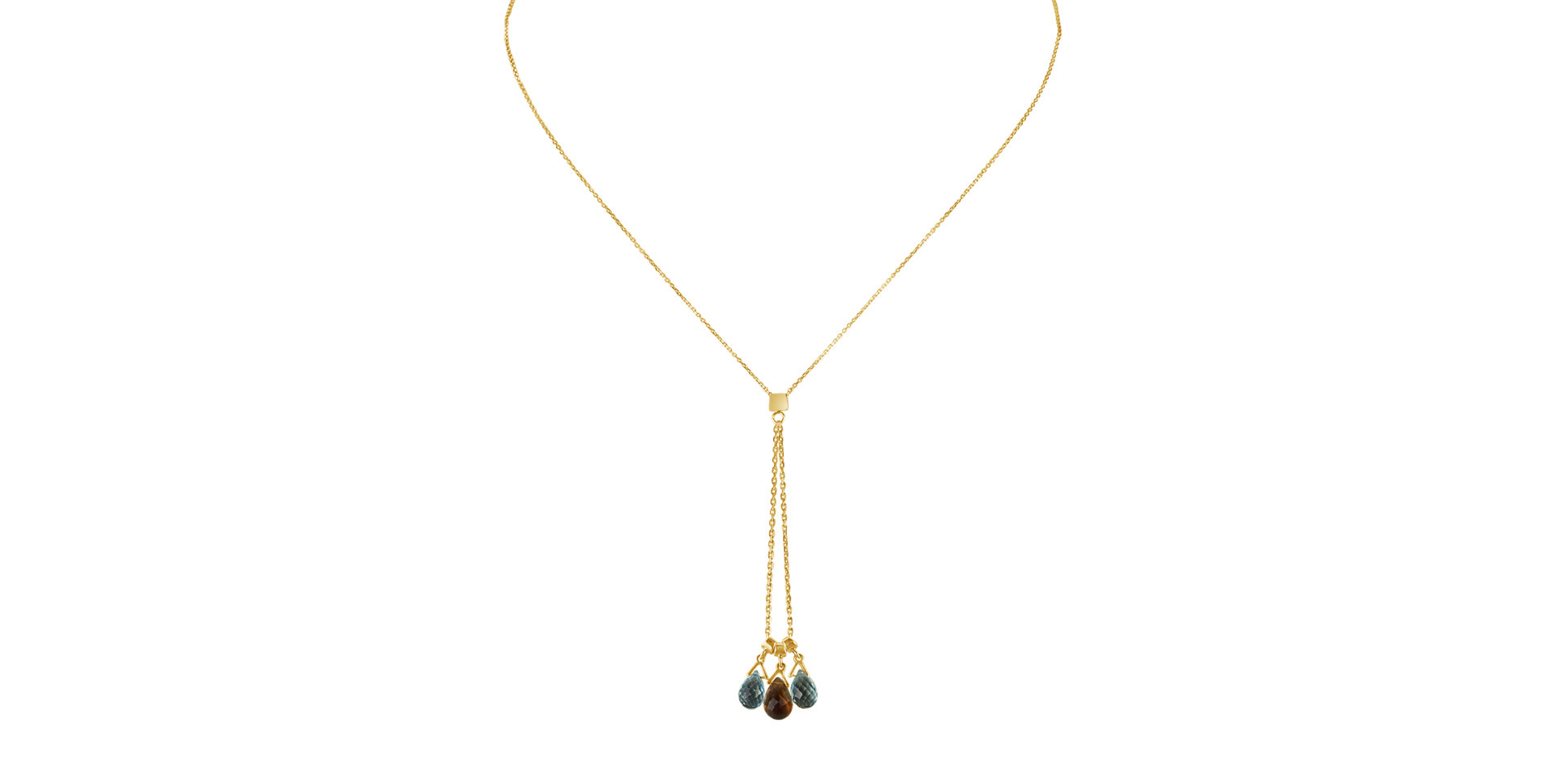 Náhrdelník s drahokamami Immacolata