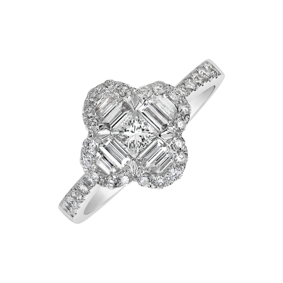 Prsteň s diamantmi Generous Shine