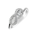 Prsteň s diamantmi Galio2