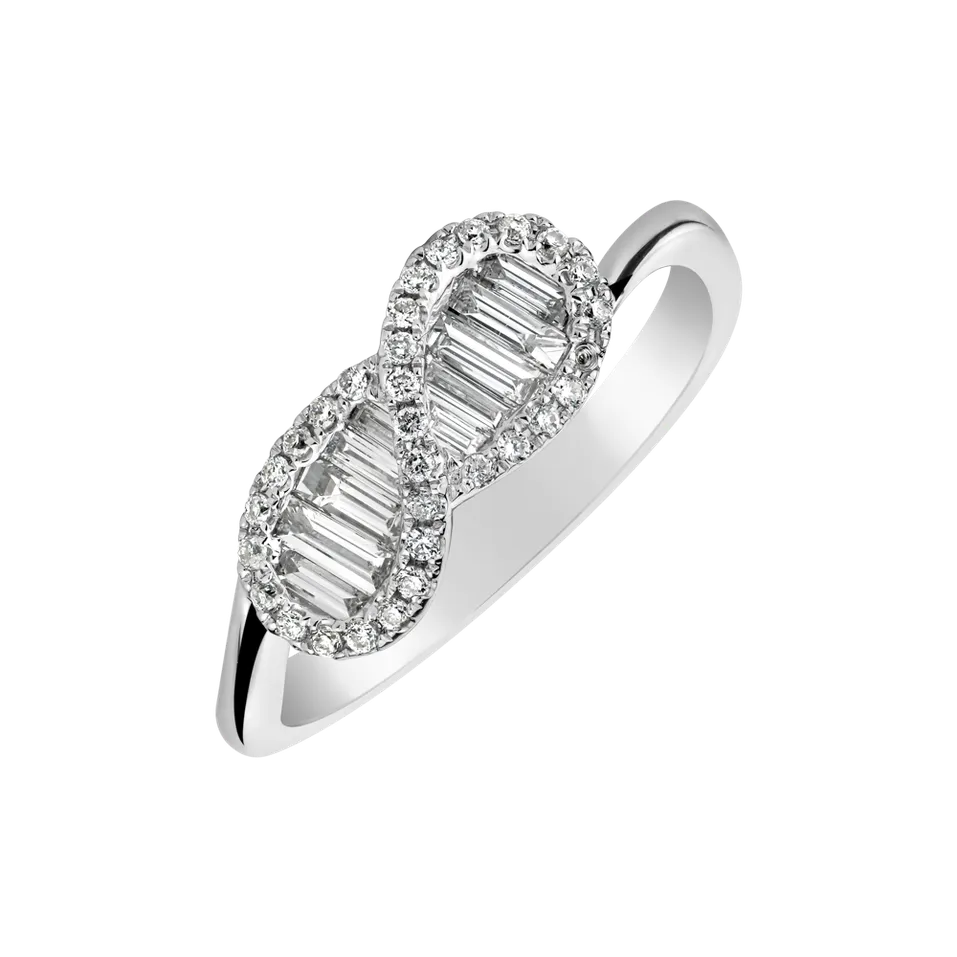 Prsteň s diamantmi Galio