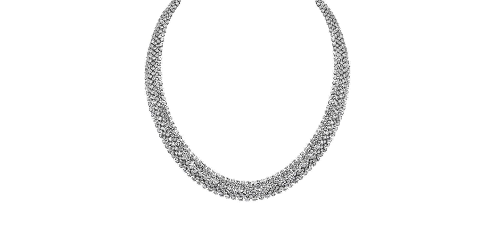 Náhrdelník s diamantmi Rich Lady