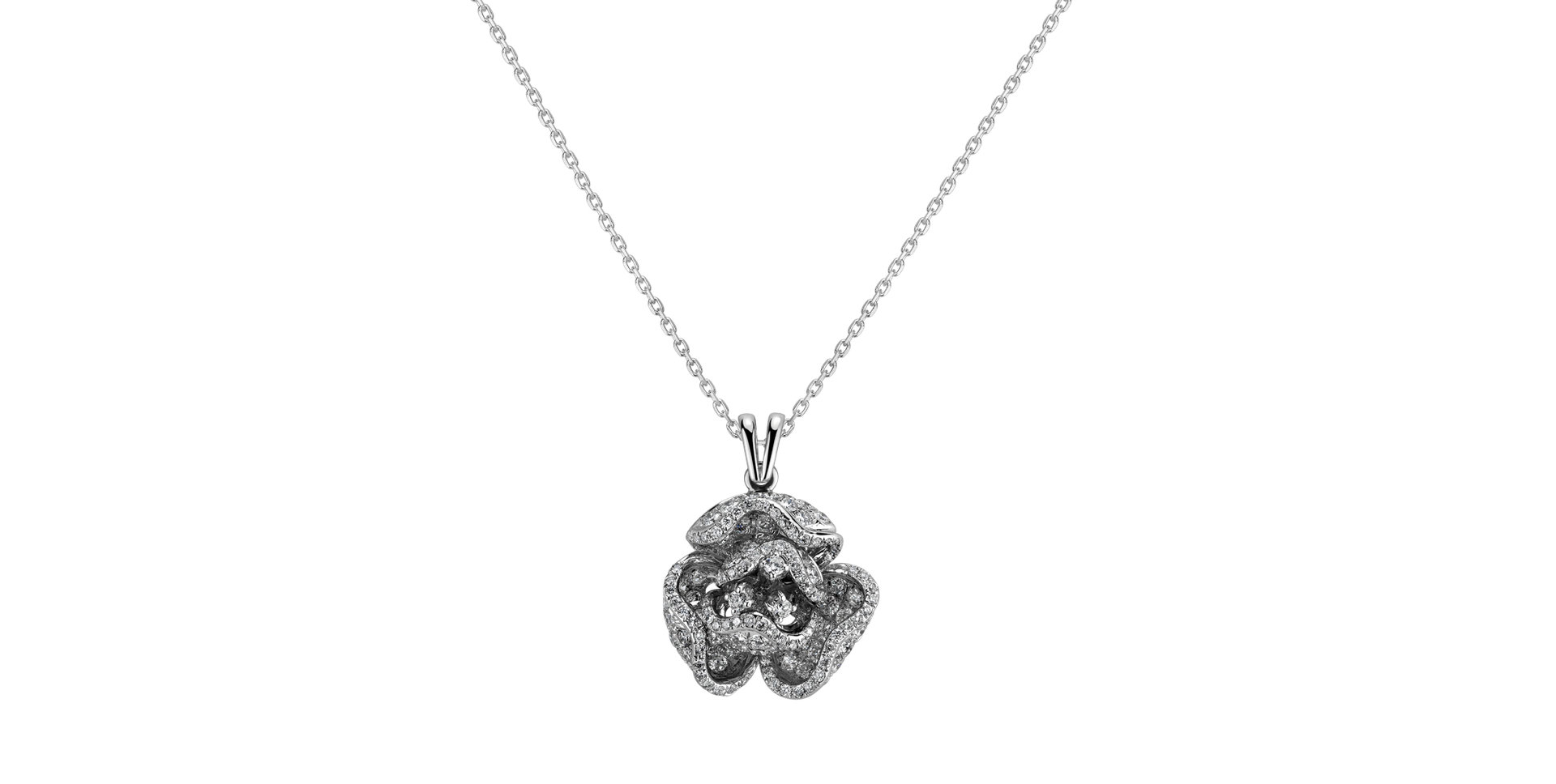 Přívěsok s diamantmi Crystaline