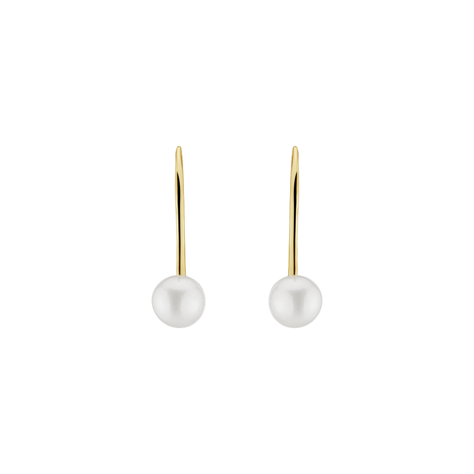 Náušnice s perlou Pacific