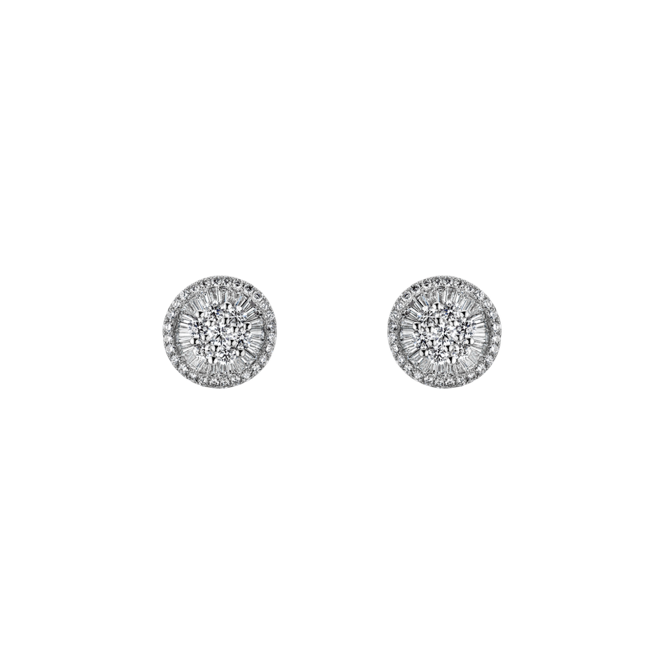 Náušnice s diamantmi Aetheria