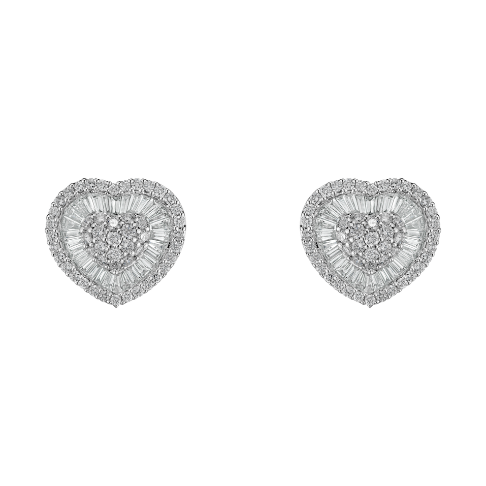 Náušnice s diamantmi Crawford