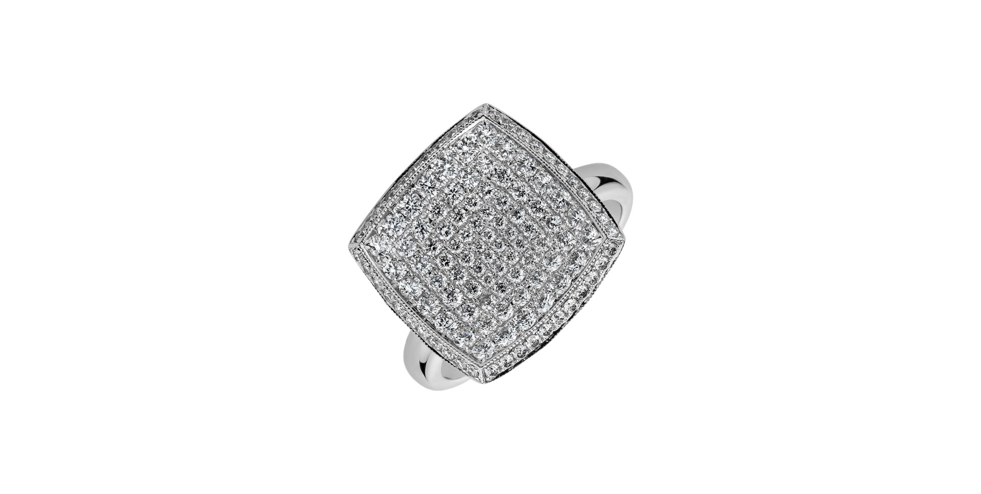 Prsteň s diamantmi Cinderella