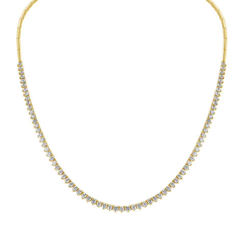 Náhrdelník s diamantmi Tinted Beauty