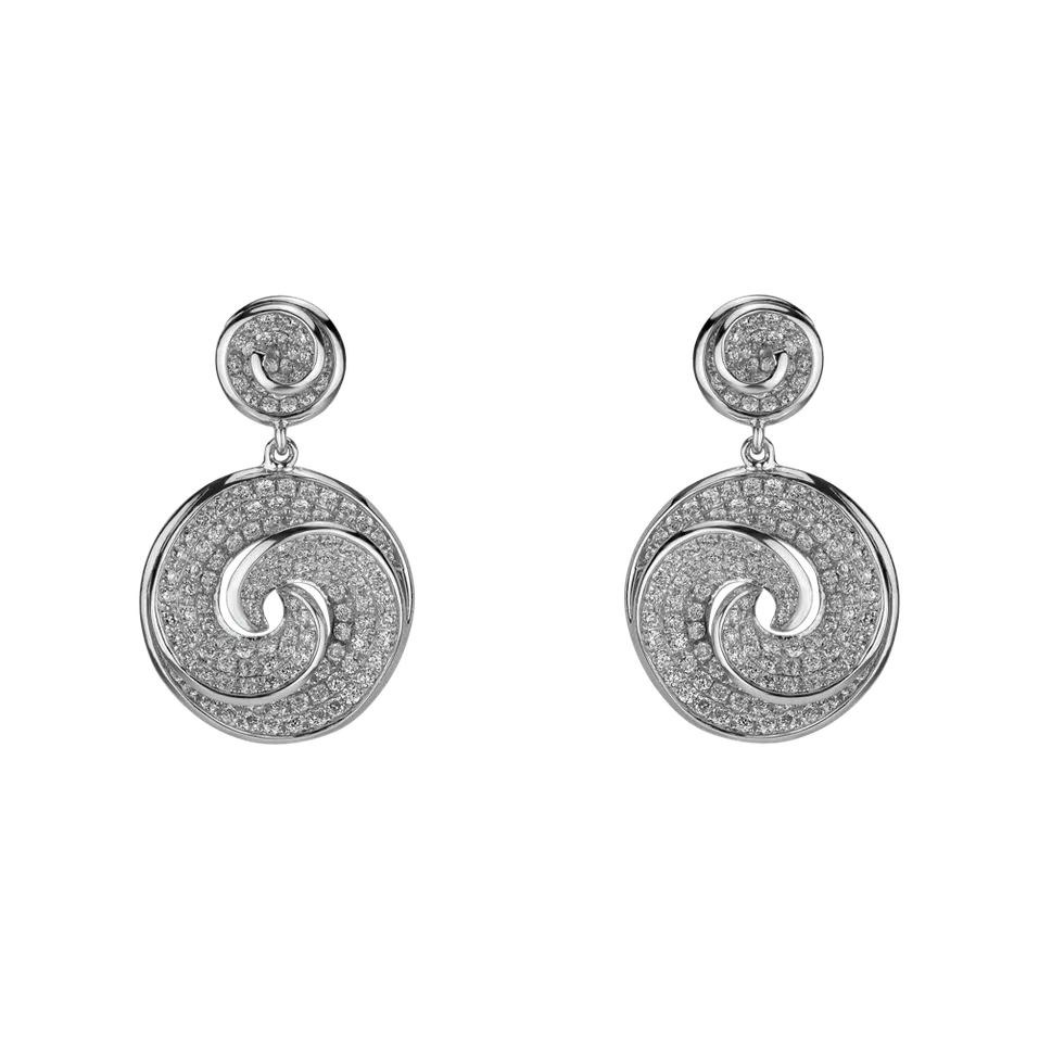 Náušnice s diamantmi Diamond Lusciousness