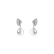 Náušnice s perlou a diamantmi Angel Pearls2