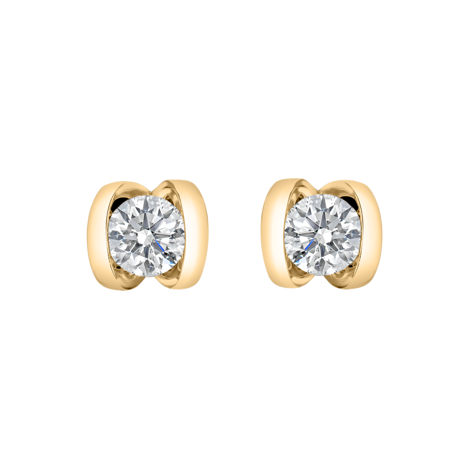 Náušnice s diamantom Diamond Beauty