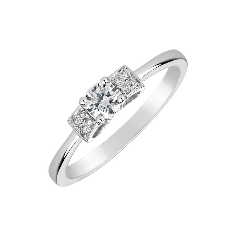 Prsteň s diamantmi Precision Love