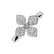 Prsteň s diamantmi Melaine2