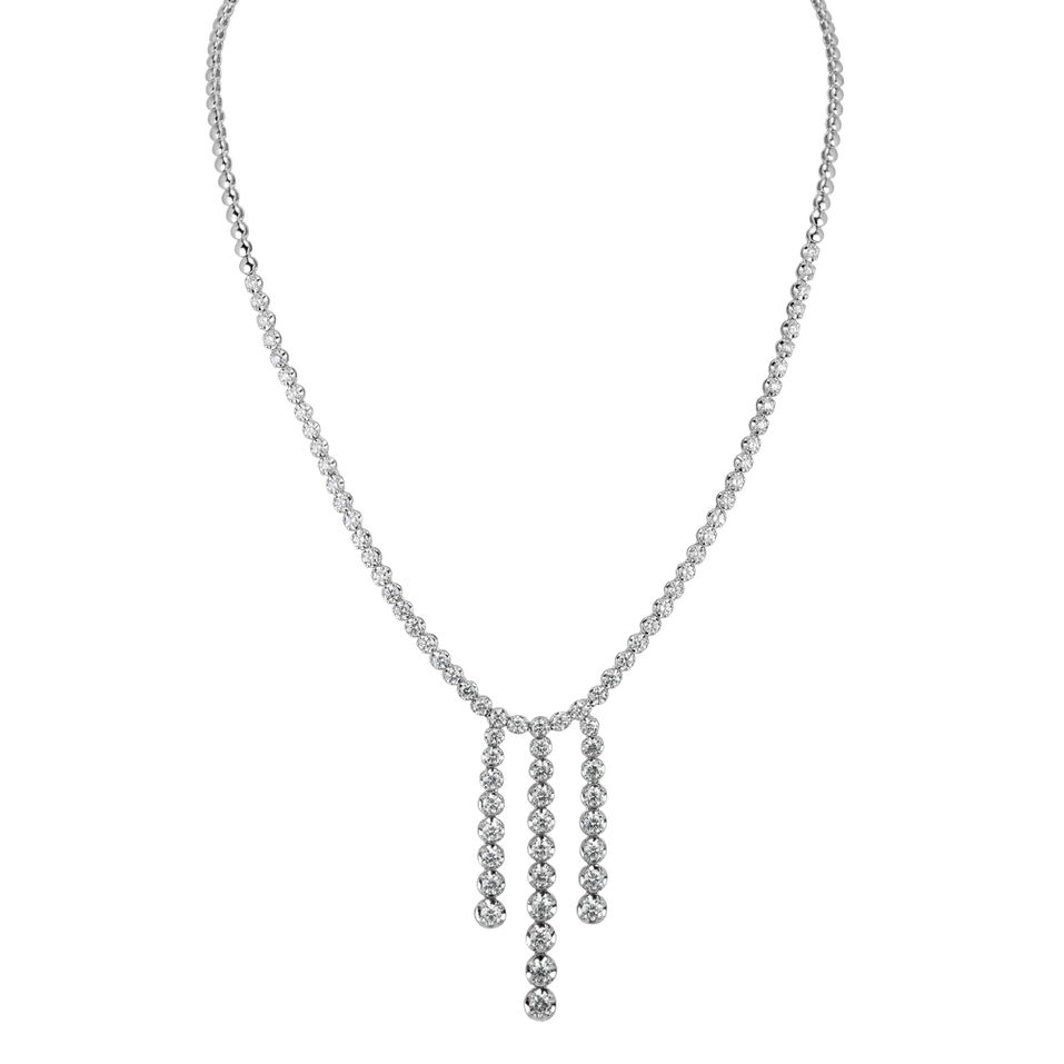 Náhrdelník s diamantmi Latisha