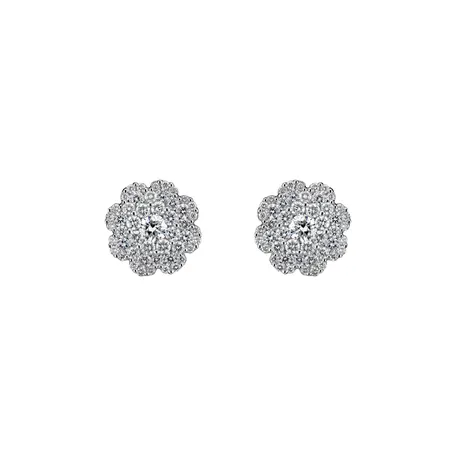 Náušnice s diamantmi Queen exclusive