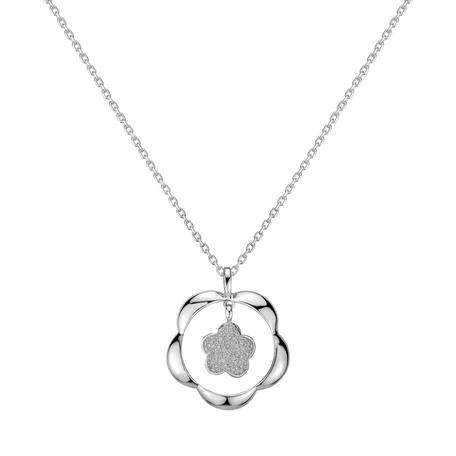 Přívěsok s diamantmi Powerfull Bloom