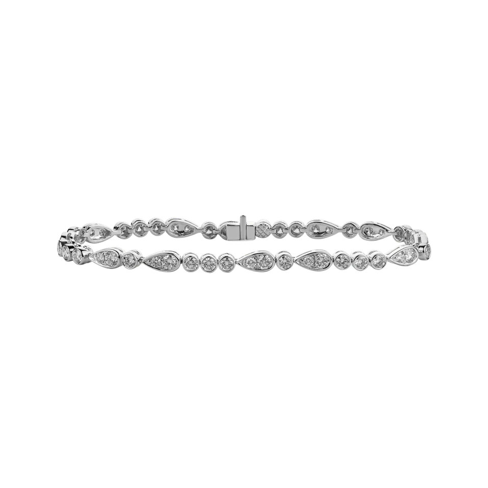Náramok s diamantmi Seraph Ribbon