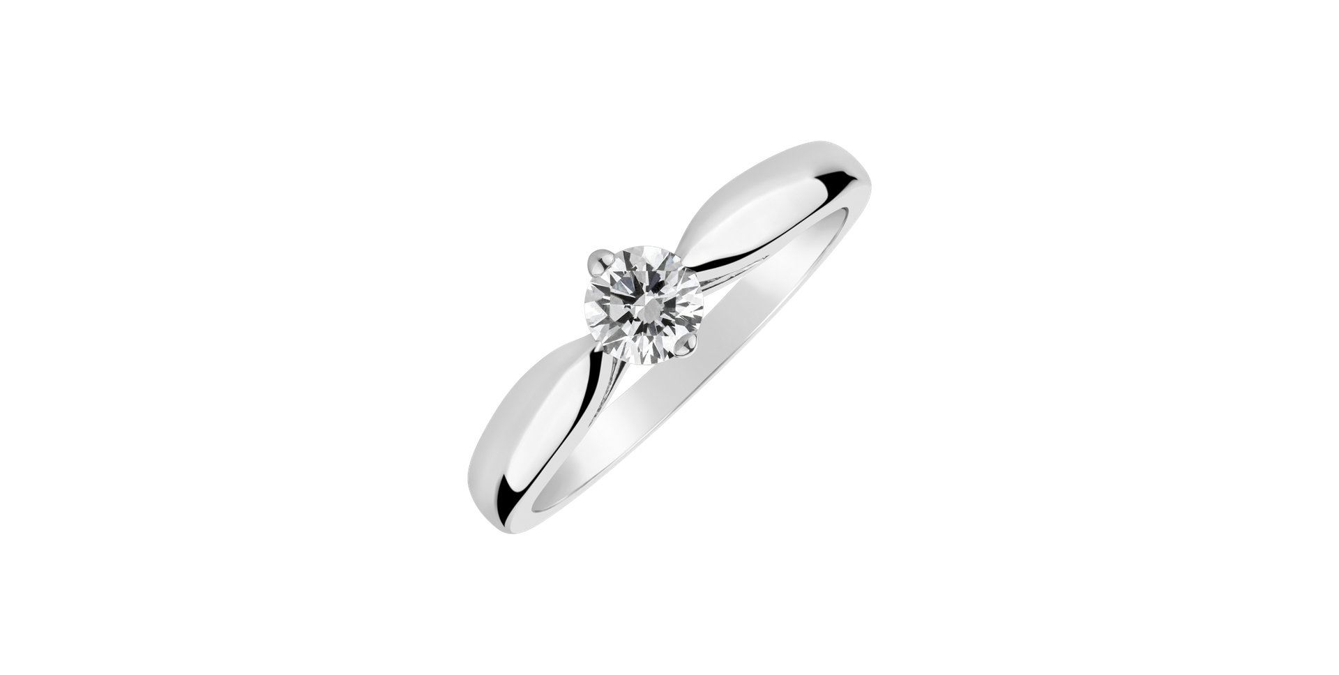 Prsteň s diamantom First Elegance