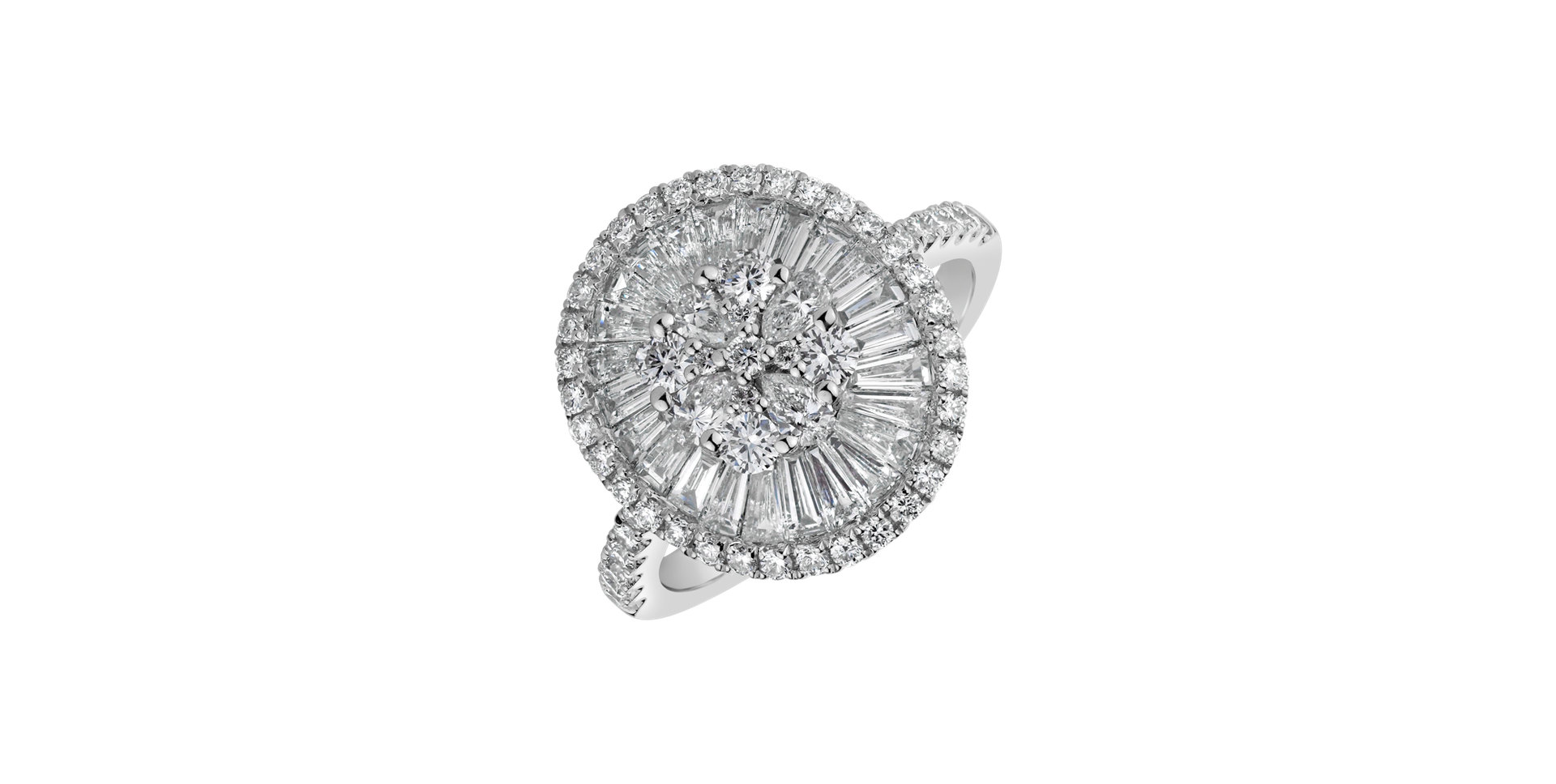 Prsteň s diamantmi Allistar