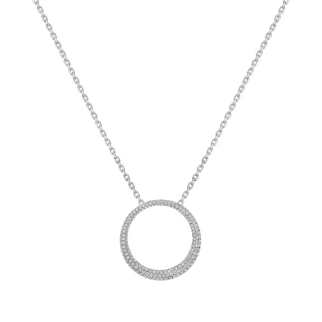 Přívěsok s diamantmi Circle Beauty