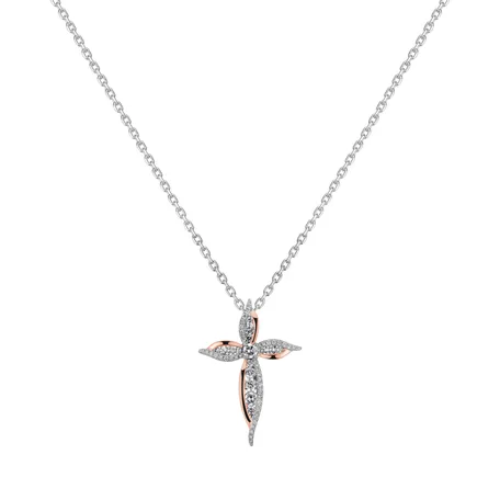 Přívěsok s diamantmi Agaton