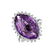 Prsteň s ametystom a diamantmi Darlar Hope2