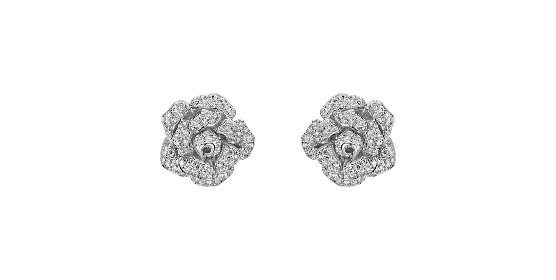 Náušnice s diamantmi High & Pure
