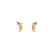 Náušnice s diamantom Void2