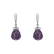 Náušnice s ametystom diamantmi Traugott2