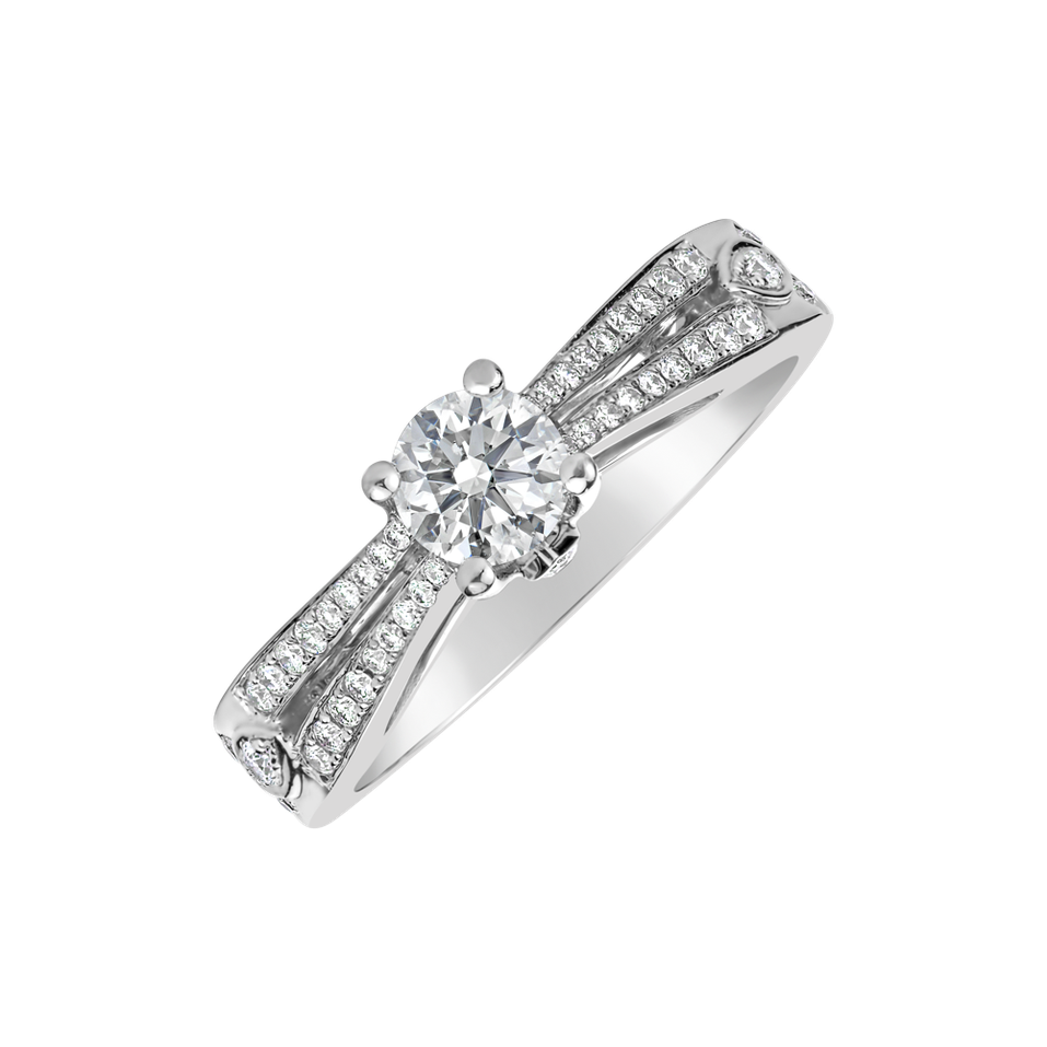 Prsteň s diamantmi Natanaele