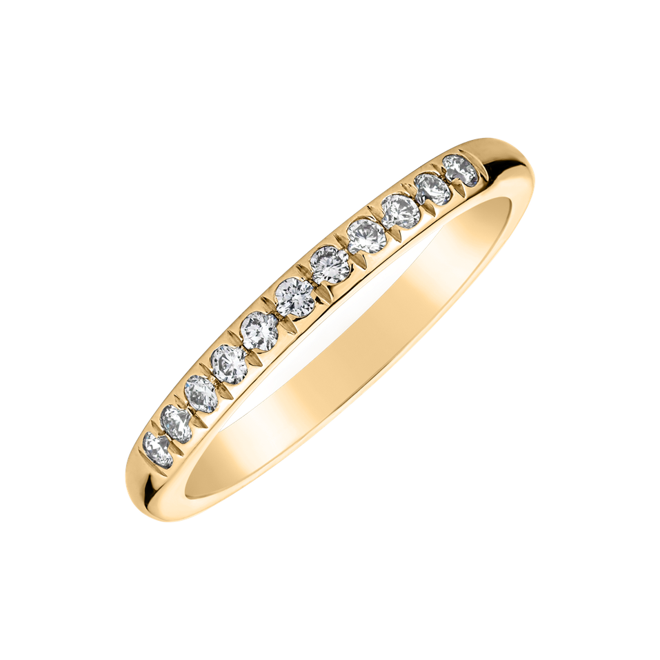 Prsteň s diamantmi Bonne fortune