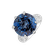 Prsteň s topásom a diamantmi Mauve2