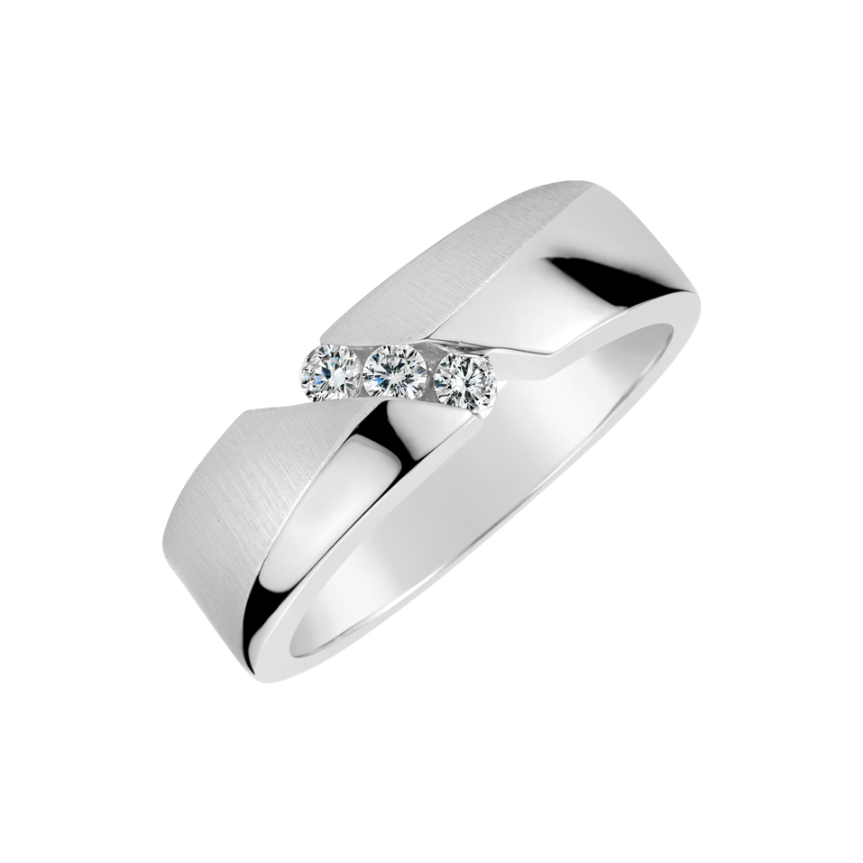 Prsteň s diamantmi Damian