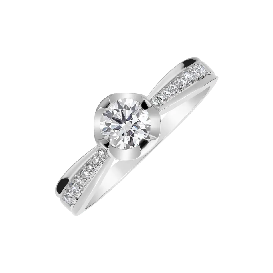 Prsteň s diamantmi Red Yew
