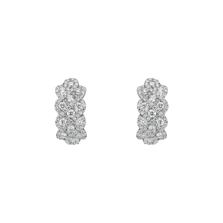 Náušnice s diamantmi Luxury Shapes